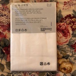 Brand new two IKEA pillow cases